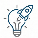 Icono de Innovación Tecnológica y Equipos