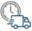 Icono de Rapidez en Tiempos de Entrega