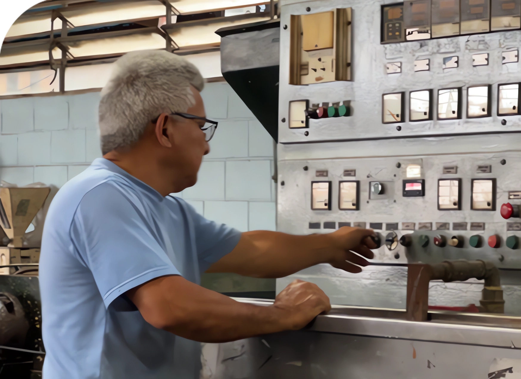 Almacén de cables terminados